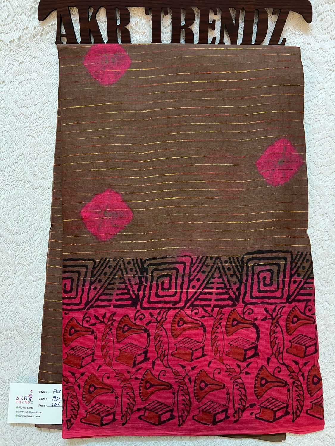 Summer Pure cotton Sarees