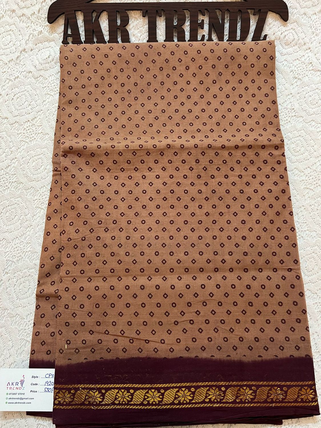 Sungudi cotton sarees
