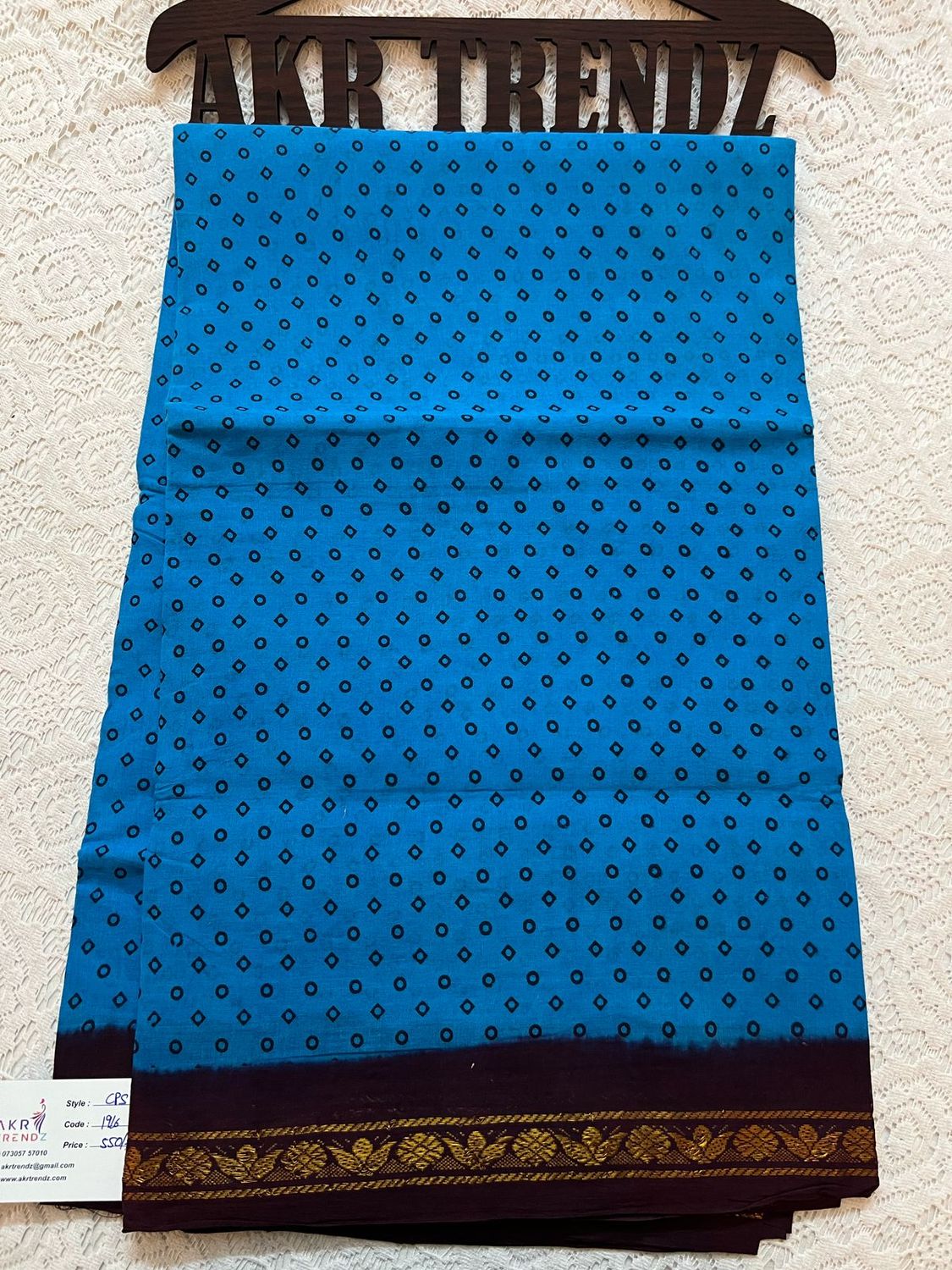 Sungudi cotton sarees