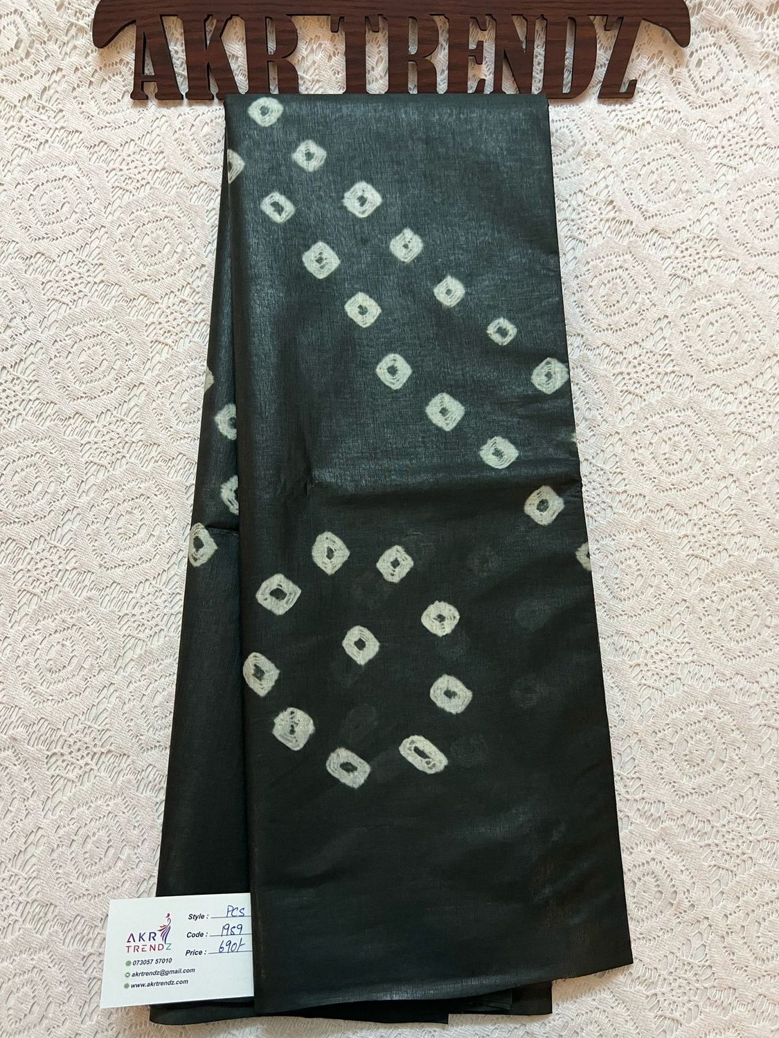 Bandhani pure cotton sarees