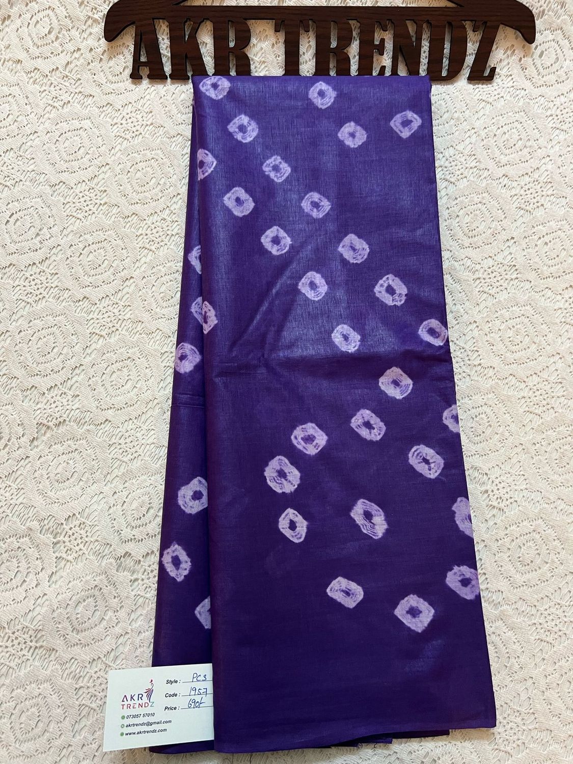 Bandhani pure cotton sarees