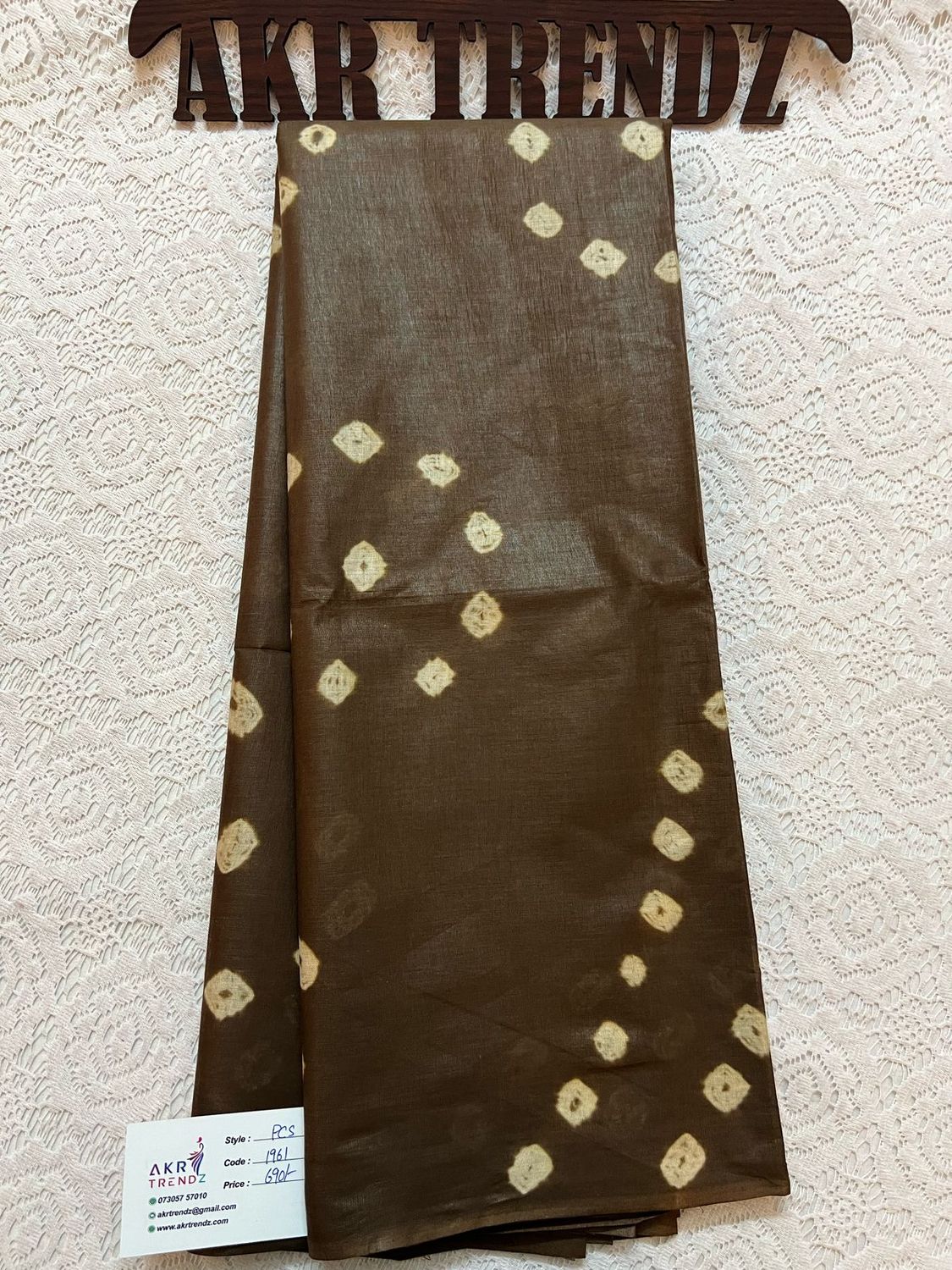 Bandhani pure cotton sarees