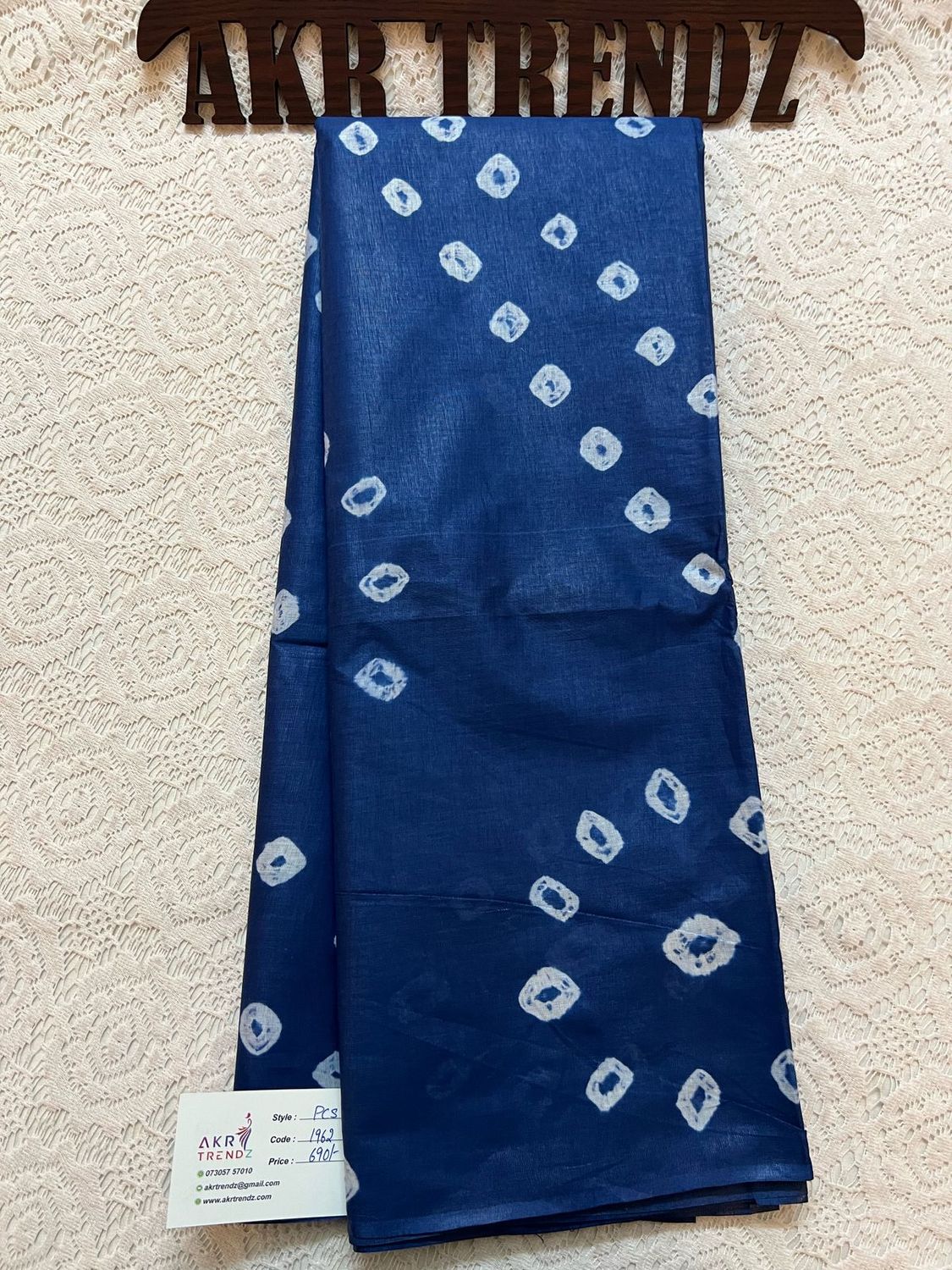 Bandhani pure cotton sarees