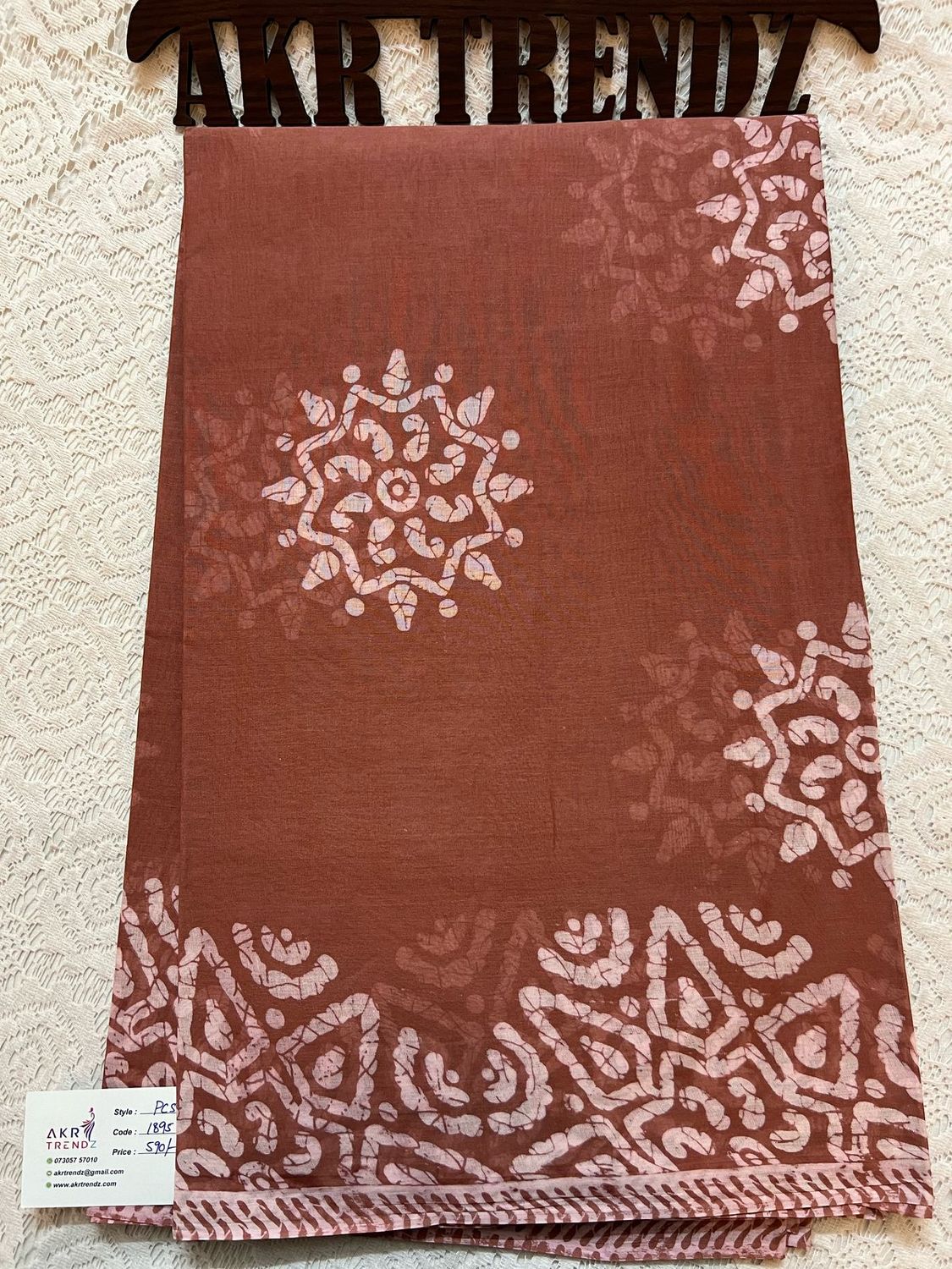 Summer pure cotton sarees​