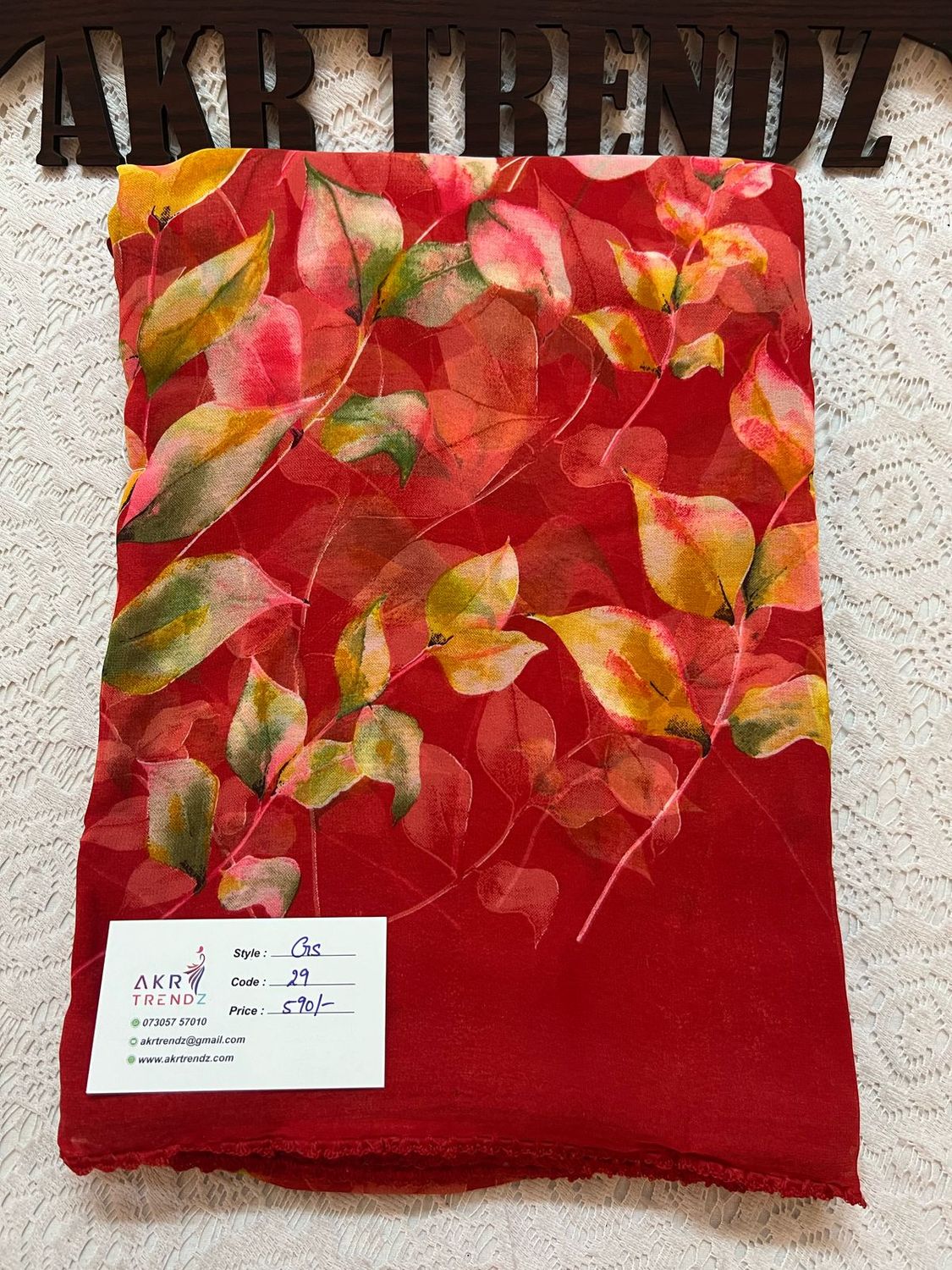 Georgette sarees​
