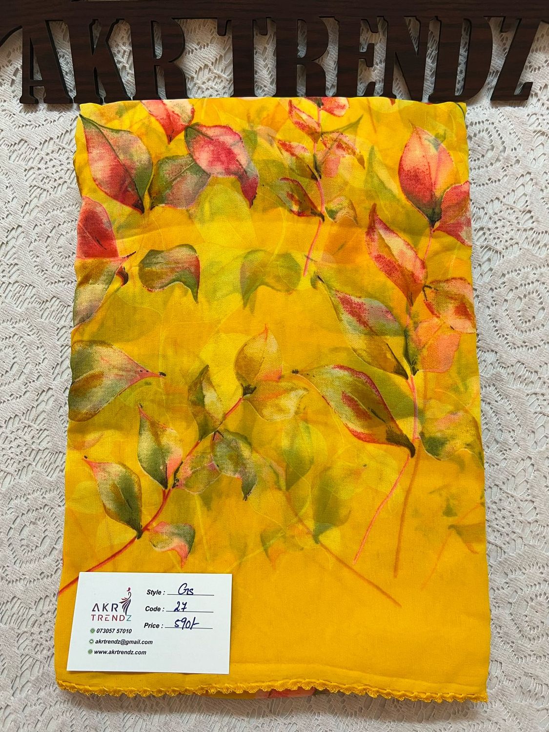 Georgette sarees​