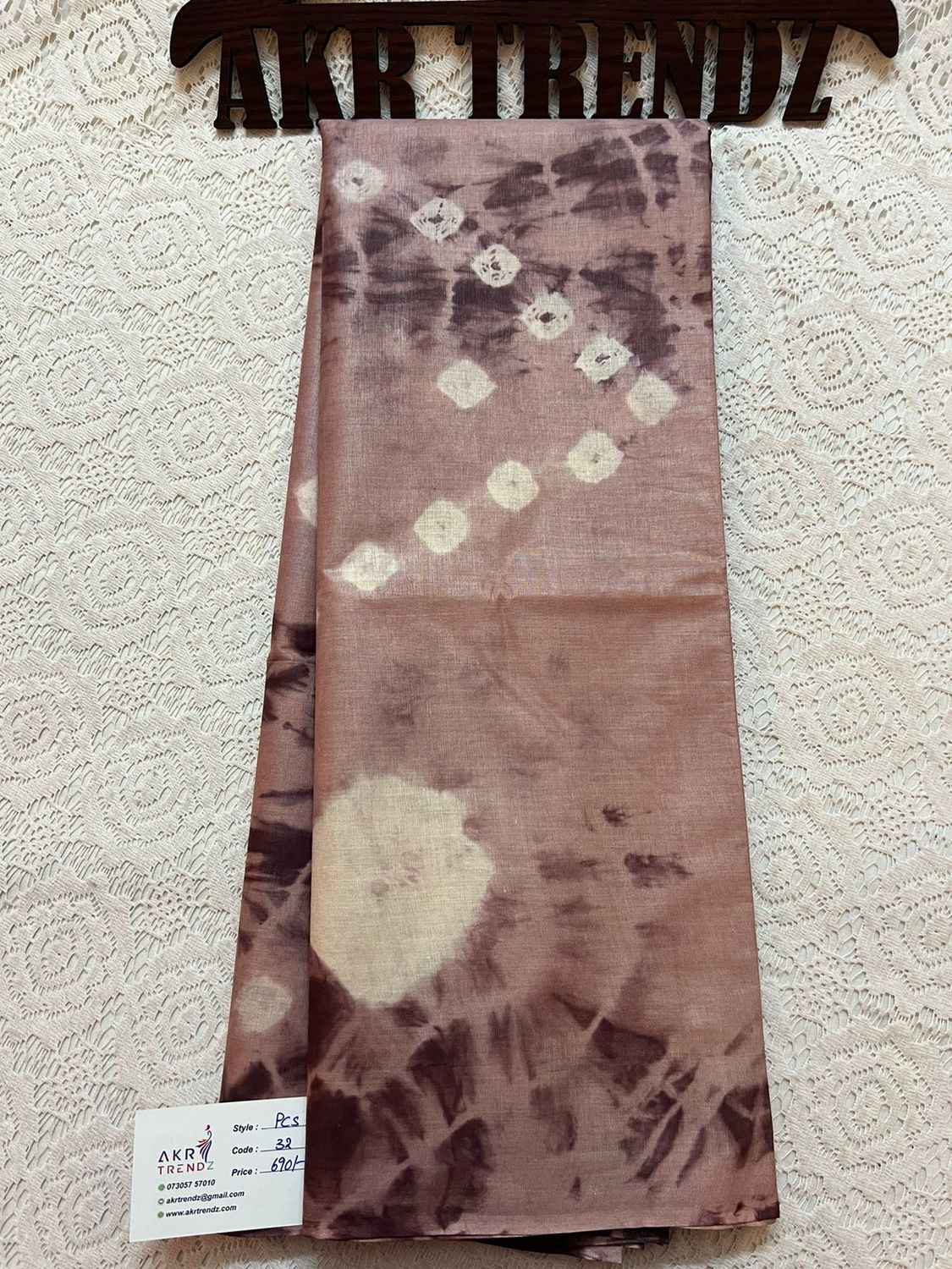 Bandhani pure cotton sarees