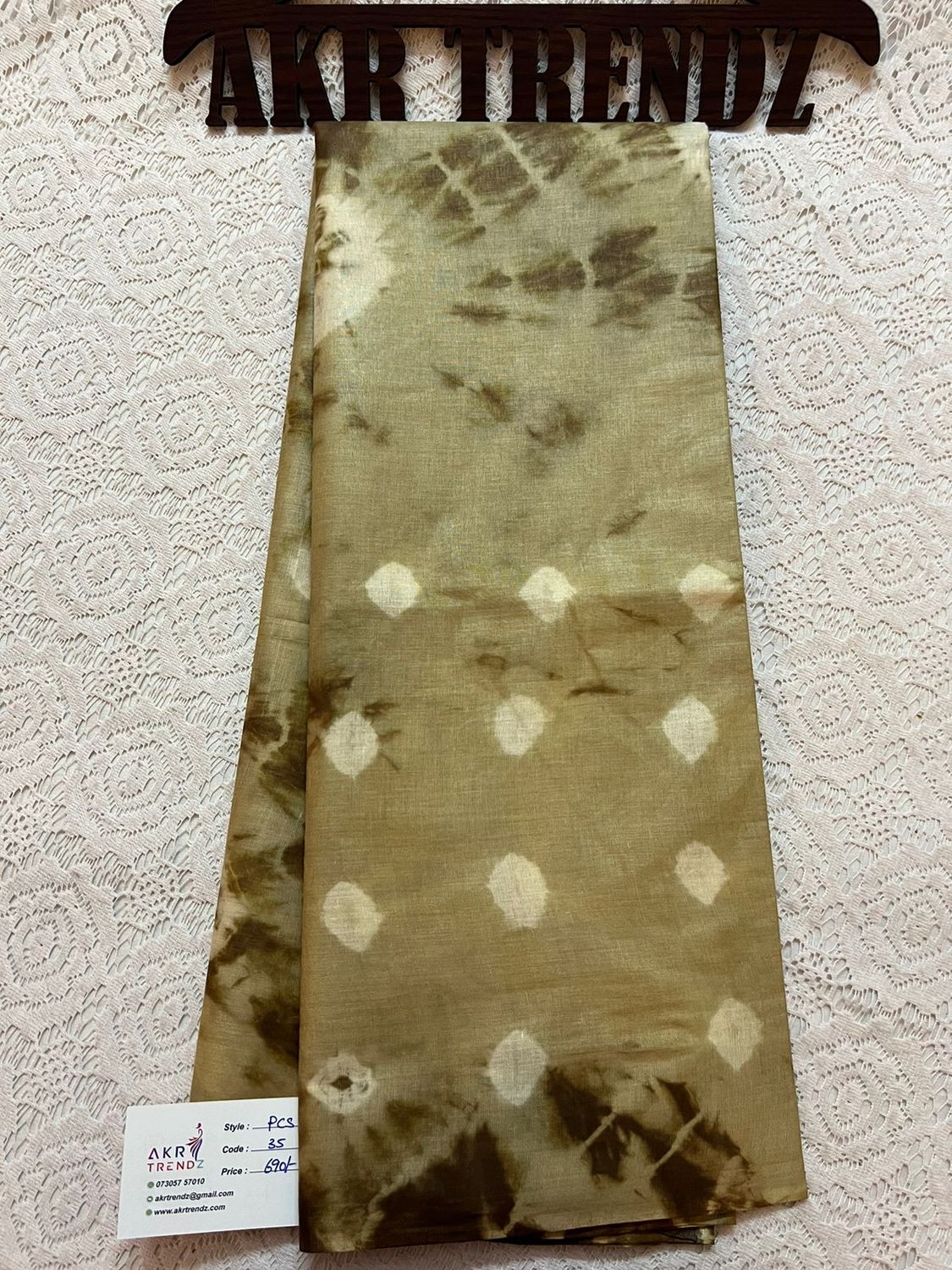 Bandhani pure cotton sarees