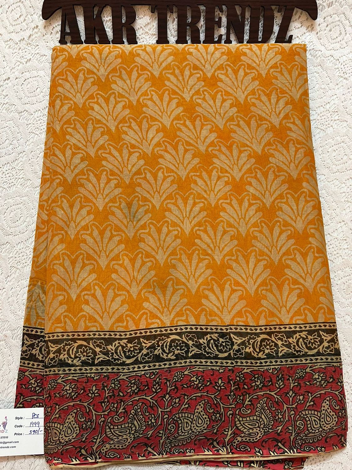 Summer cotton sarees