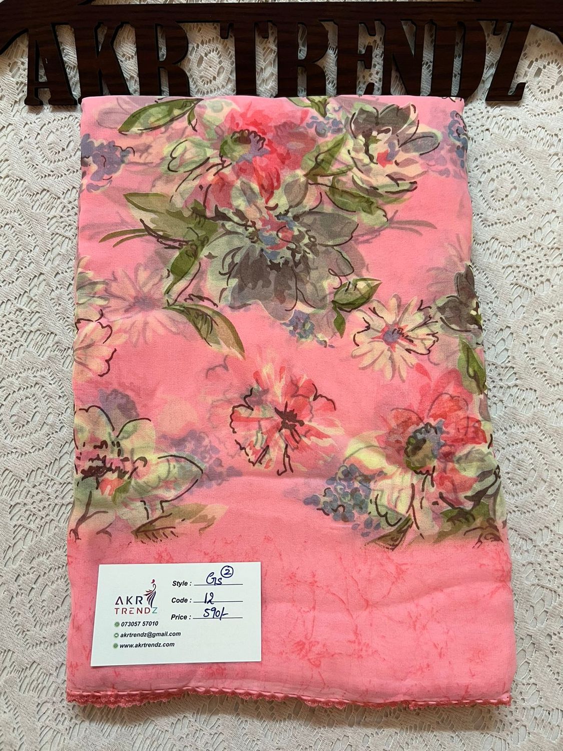 Georgette sarees