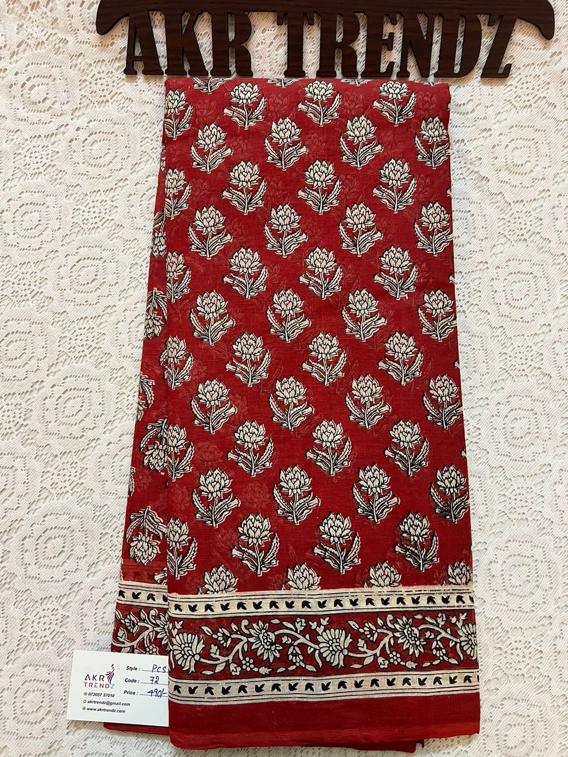 Summer pure cotton sarees