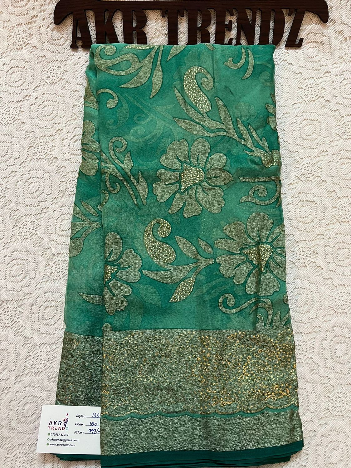 Fancy Brasso sarees​