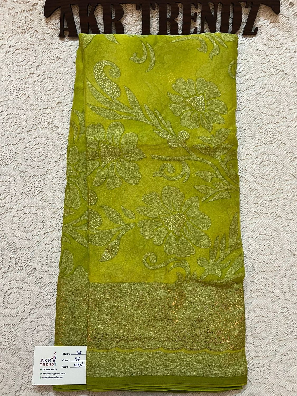 Fancy Brasso sarees​