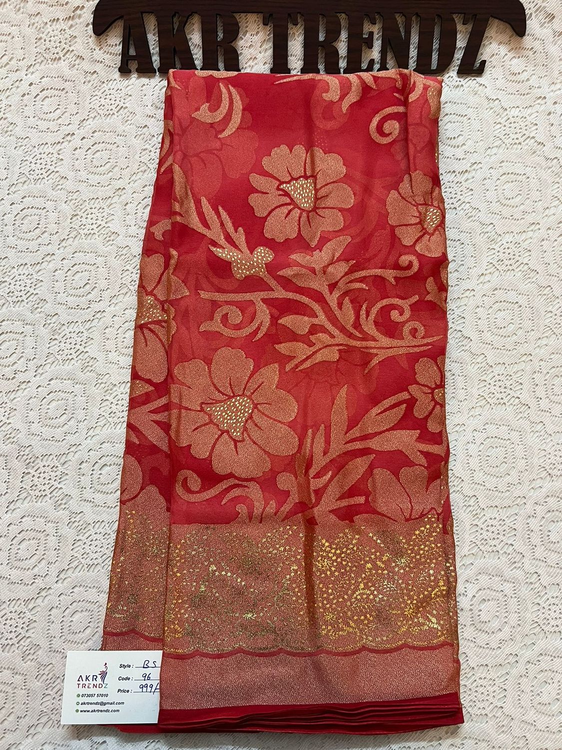 Fancy Brasso sarees​