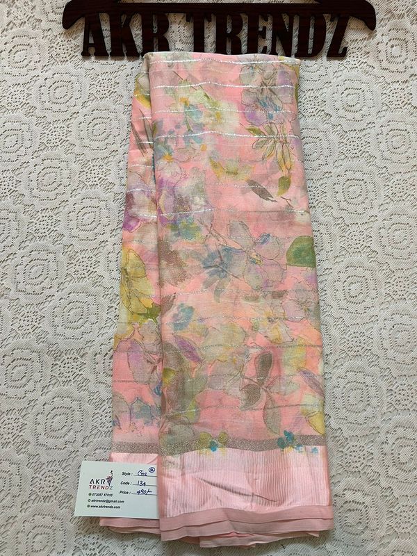 Satin Border​ Georgette Sarees