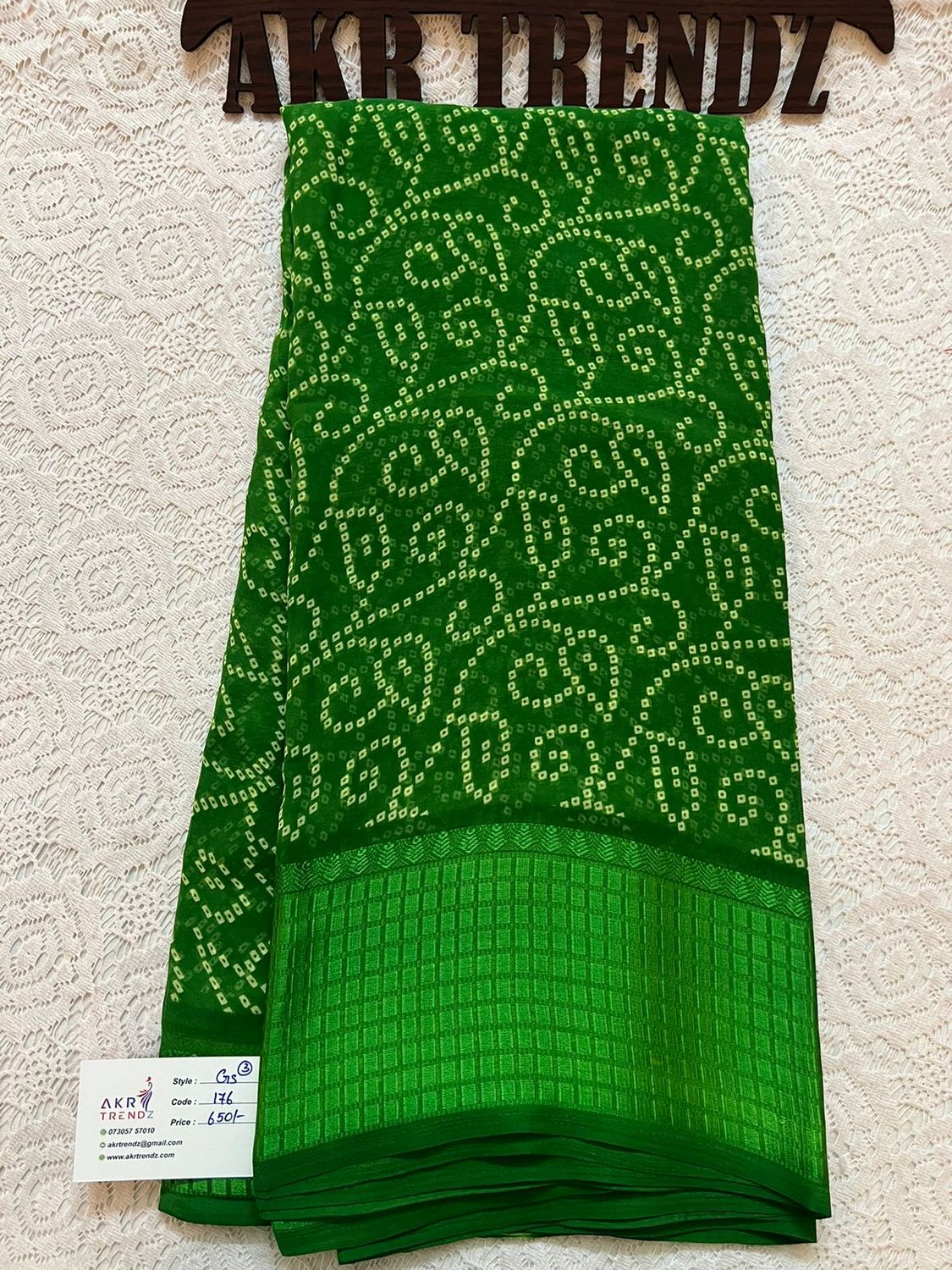 Fancy Border Georgette sarees