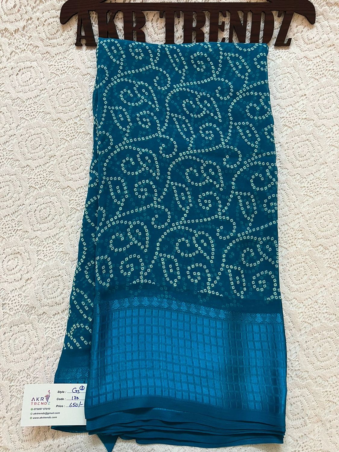 Fancy Border Georgette sarees