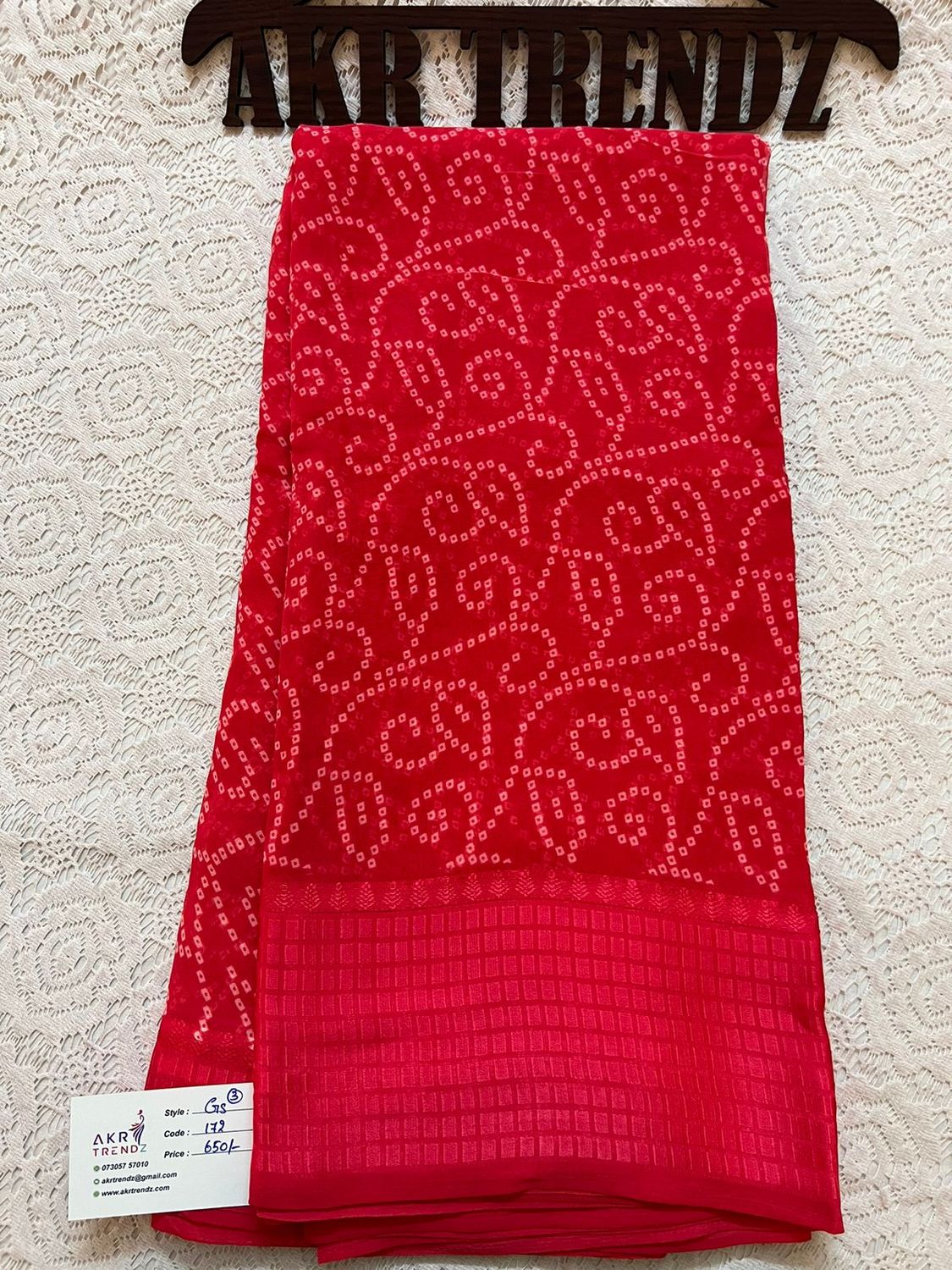 Fancy Border Georgette sarees