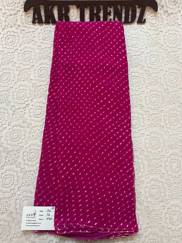 Georgette sarees
