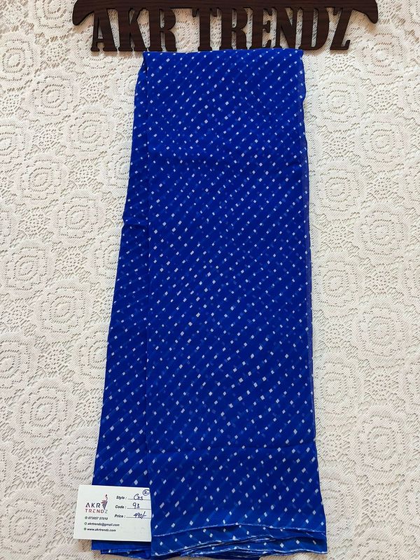 Georgette sarees