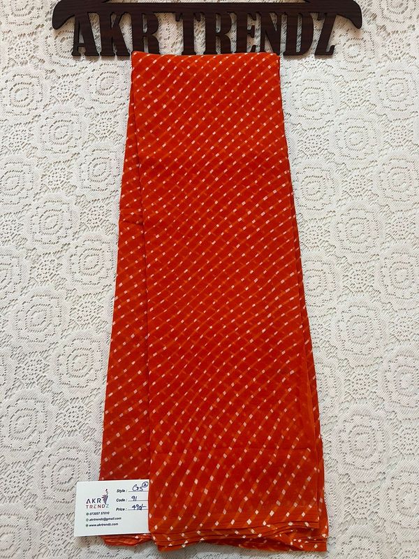 Georgette sarees