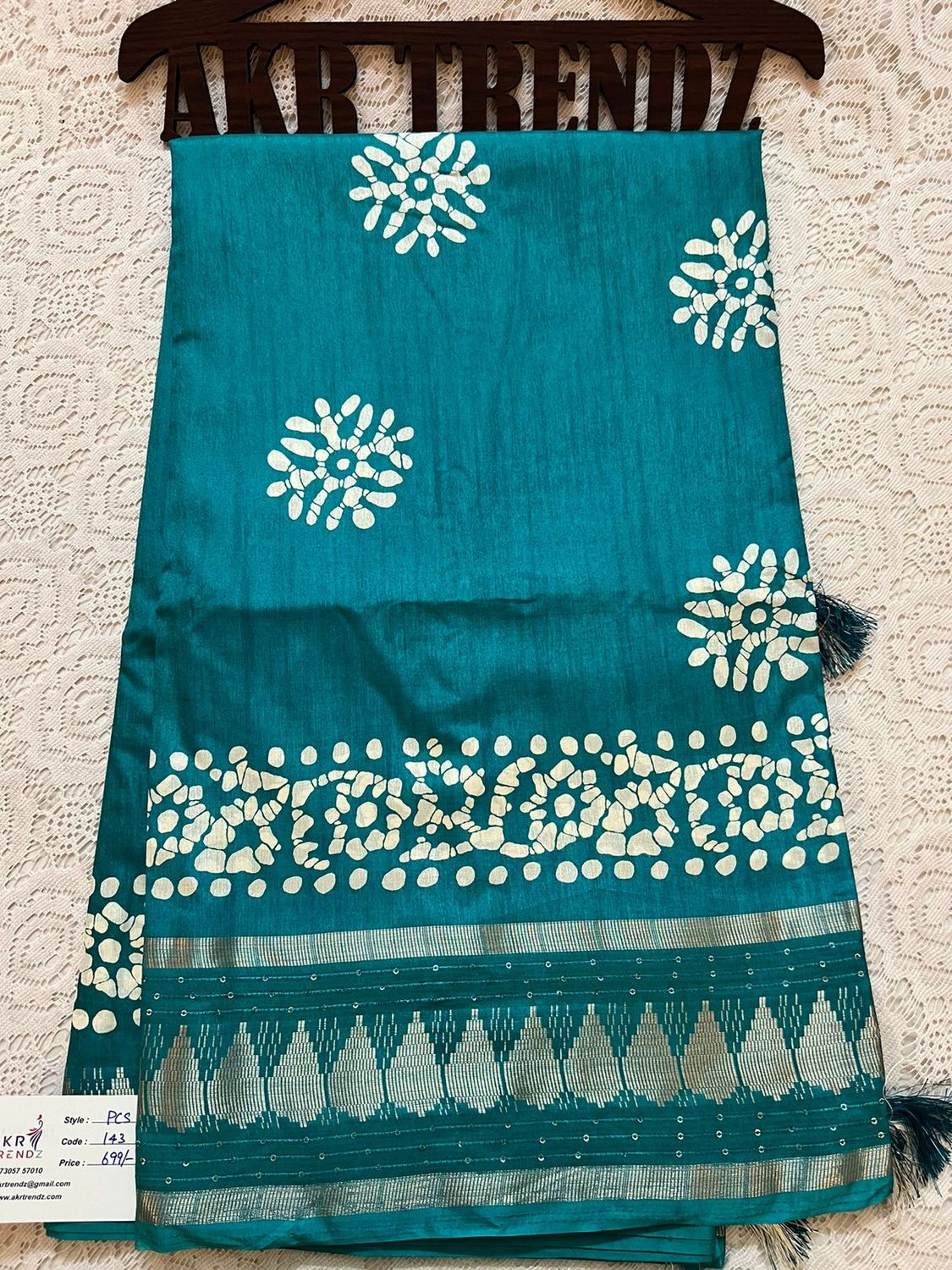 Sequence border Dola silk sarees​
