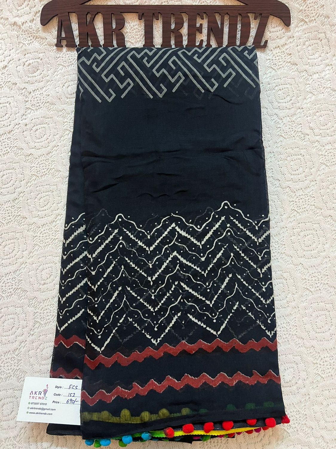 Fancy cotton sarees