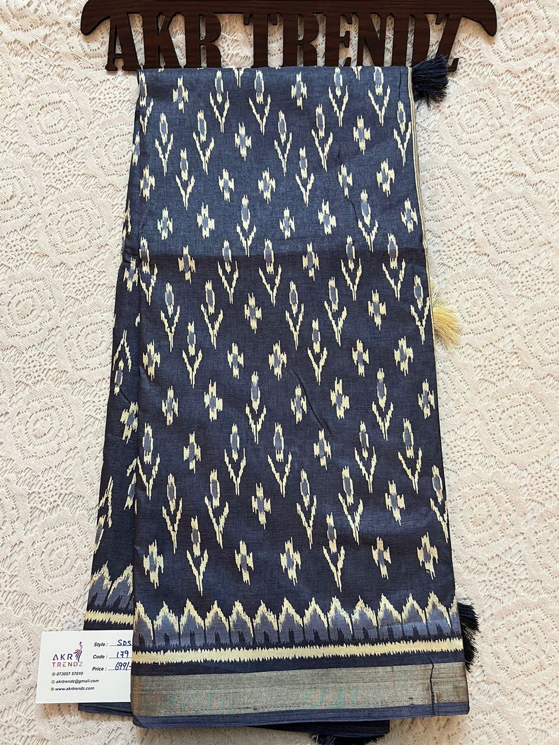 Printed silk sarees​