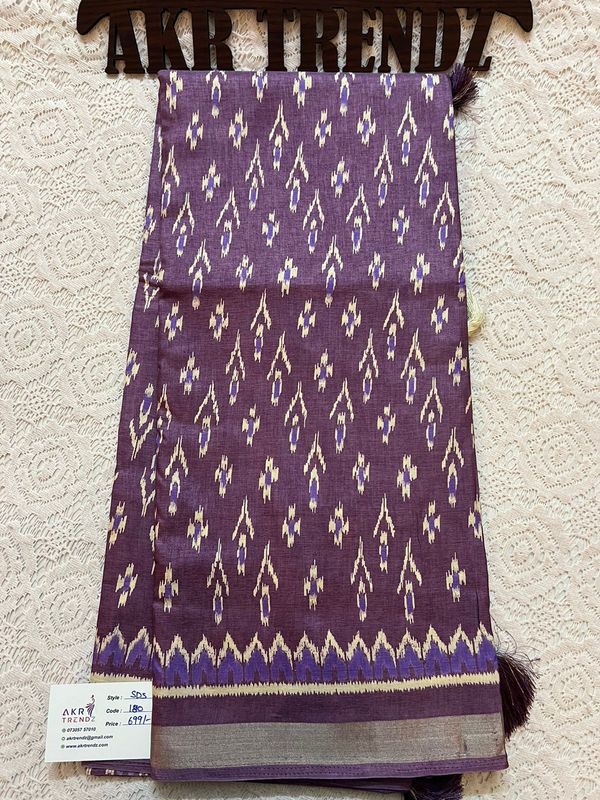 Printed silk sarees​