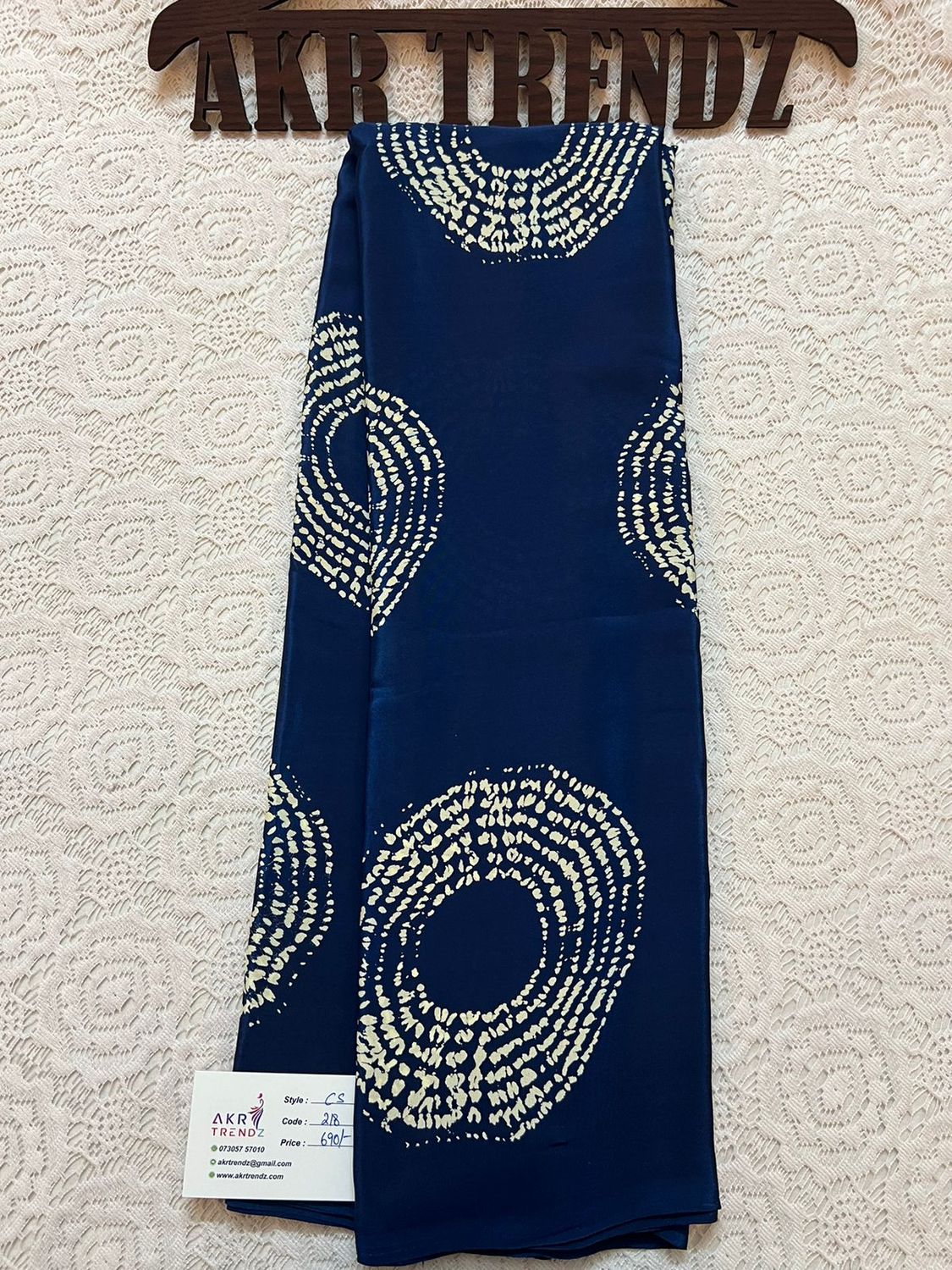 Printed​ crepe silk sarees​