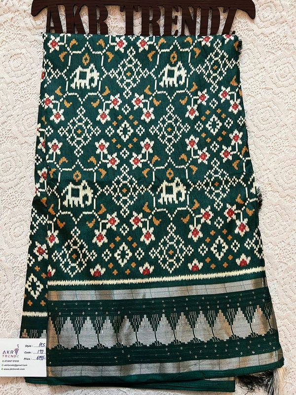 ​Sequence border Dola silk sarees​