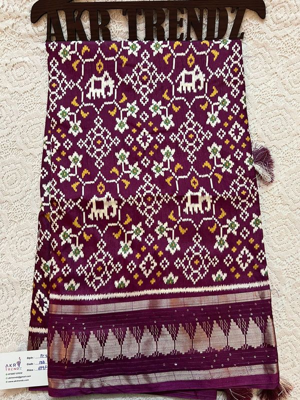 ​Sequence border Dola silk sarees​