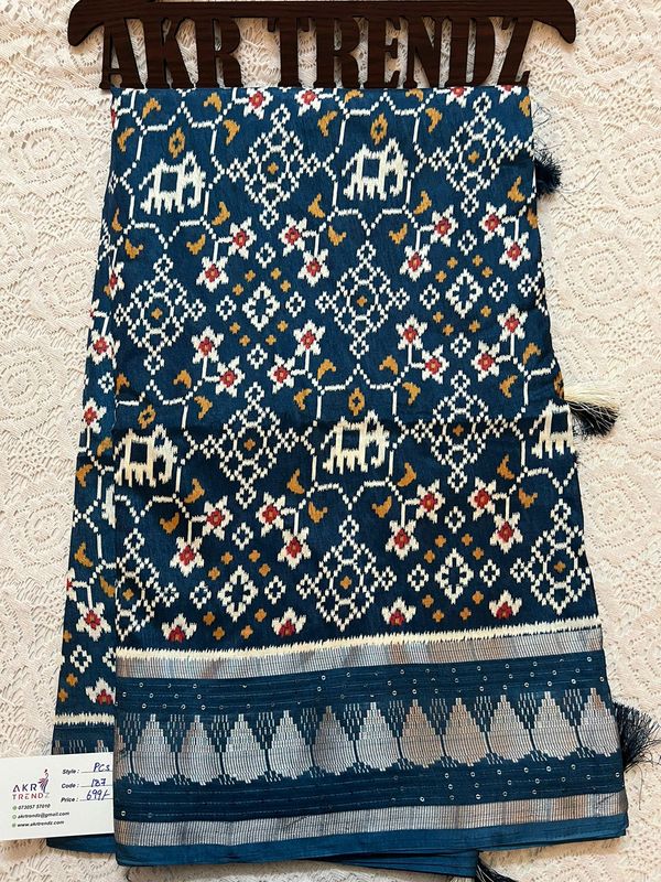 ​Sequence border Dola silk sarees​