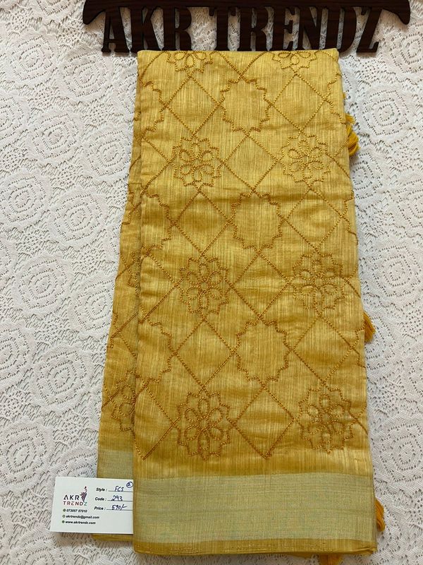 Fancy cotton sarees​