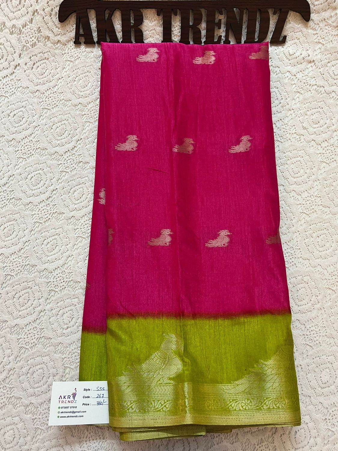 Soft silk sarees​