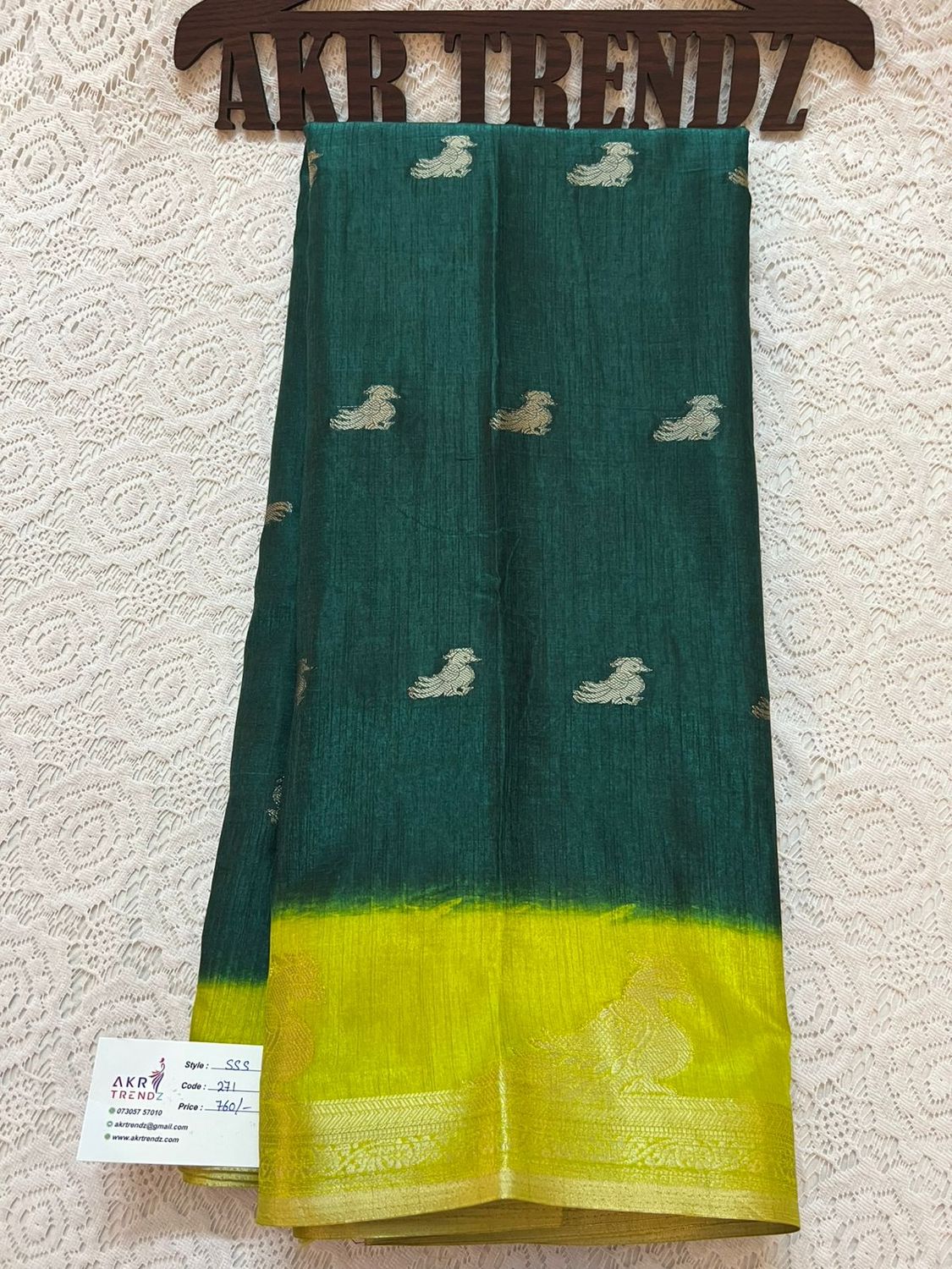 Soft silk sarees​