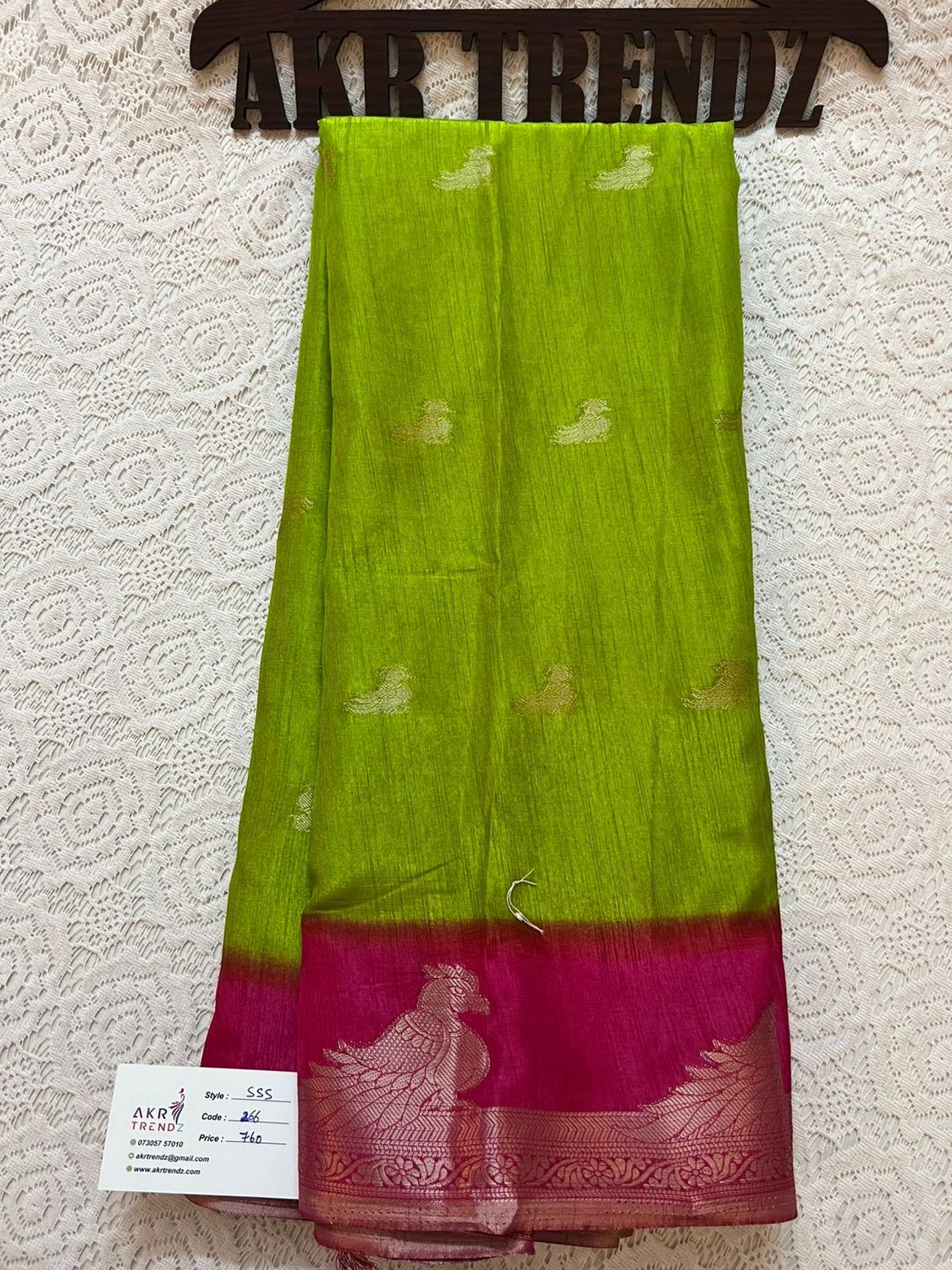 Soft silk sarees​