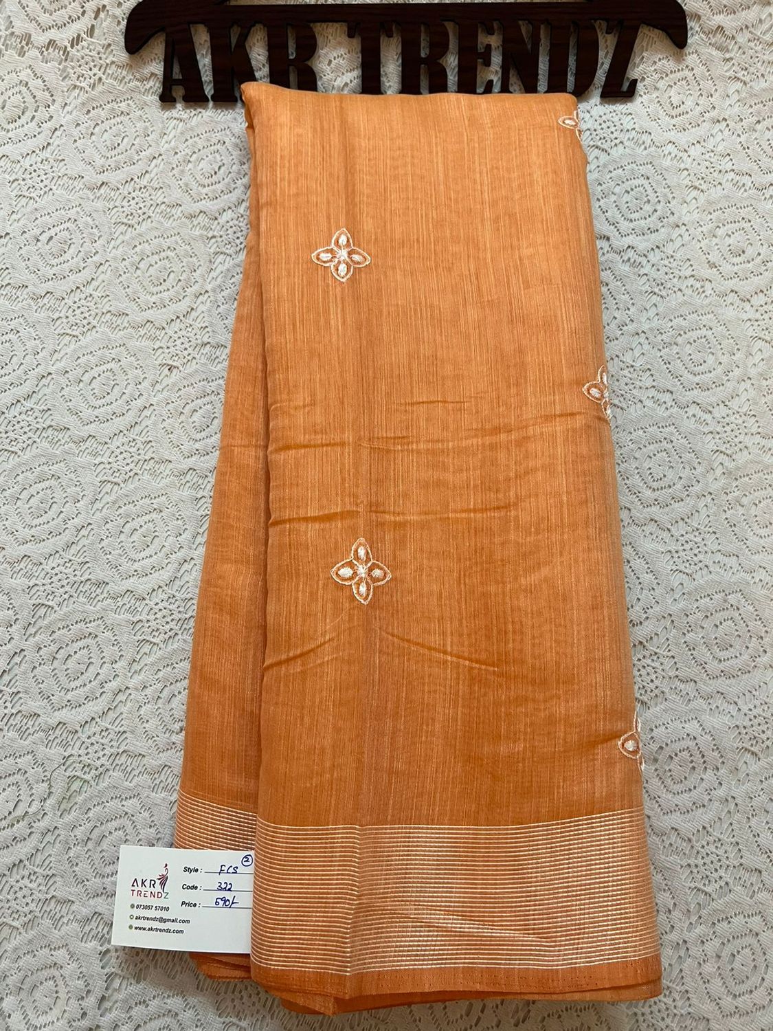 Fancy cotton sarees