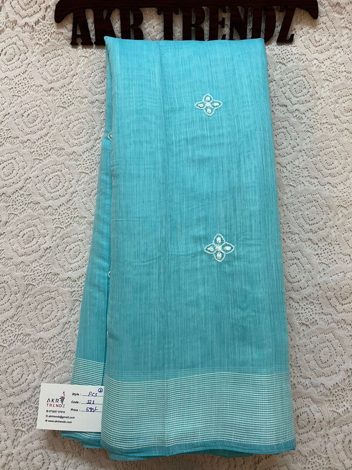 Fancy cotton sarees