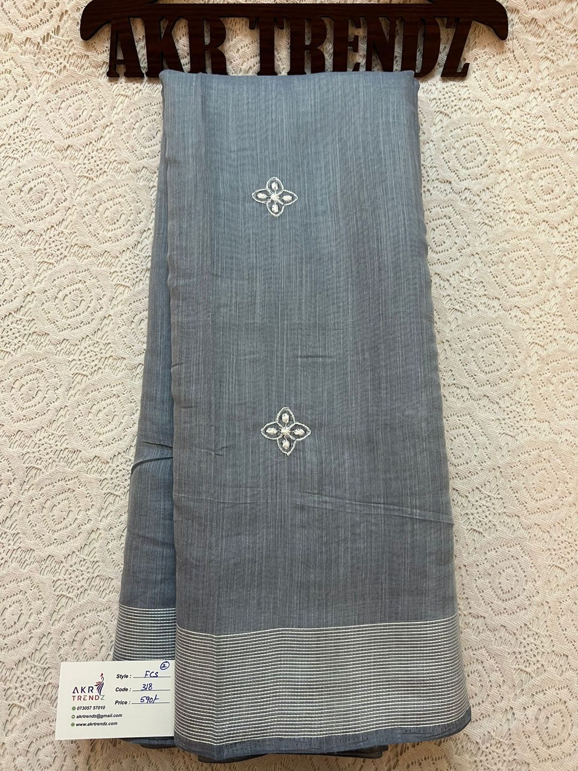 Fancy cotton sarees