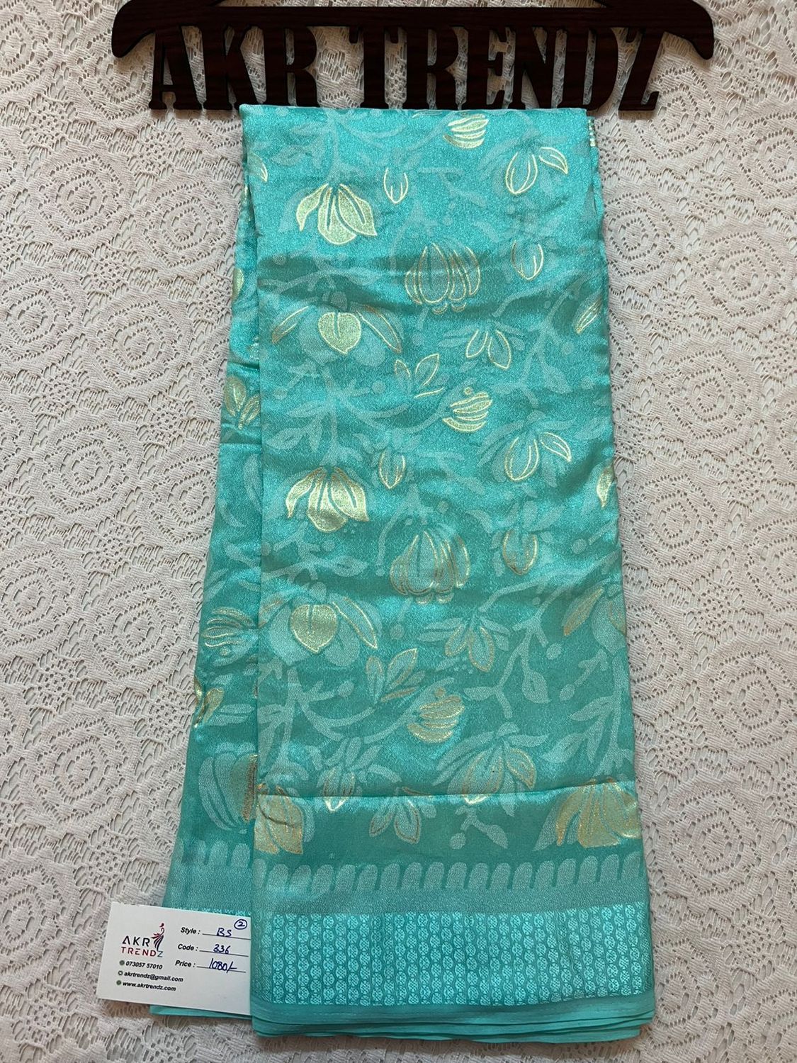 Fancy Brasso silk sarees​