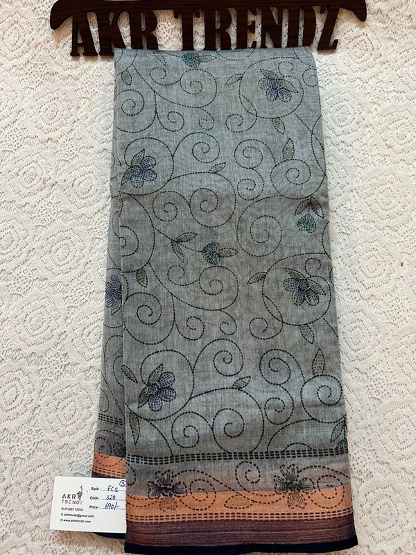 Fancy cotton sarees