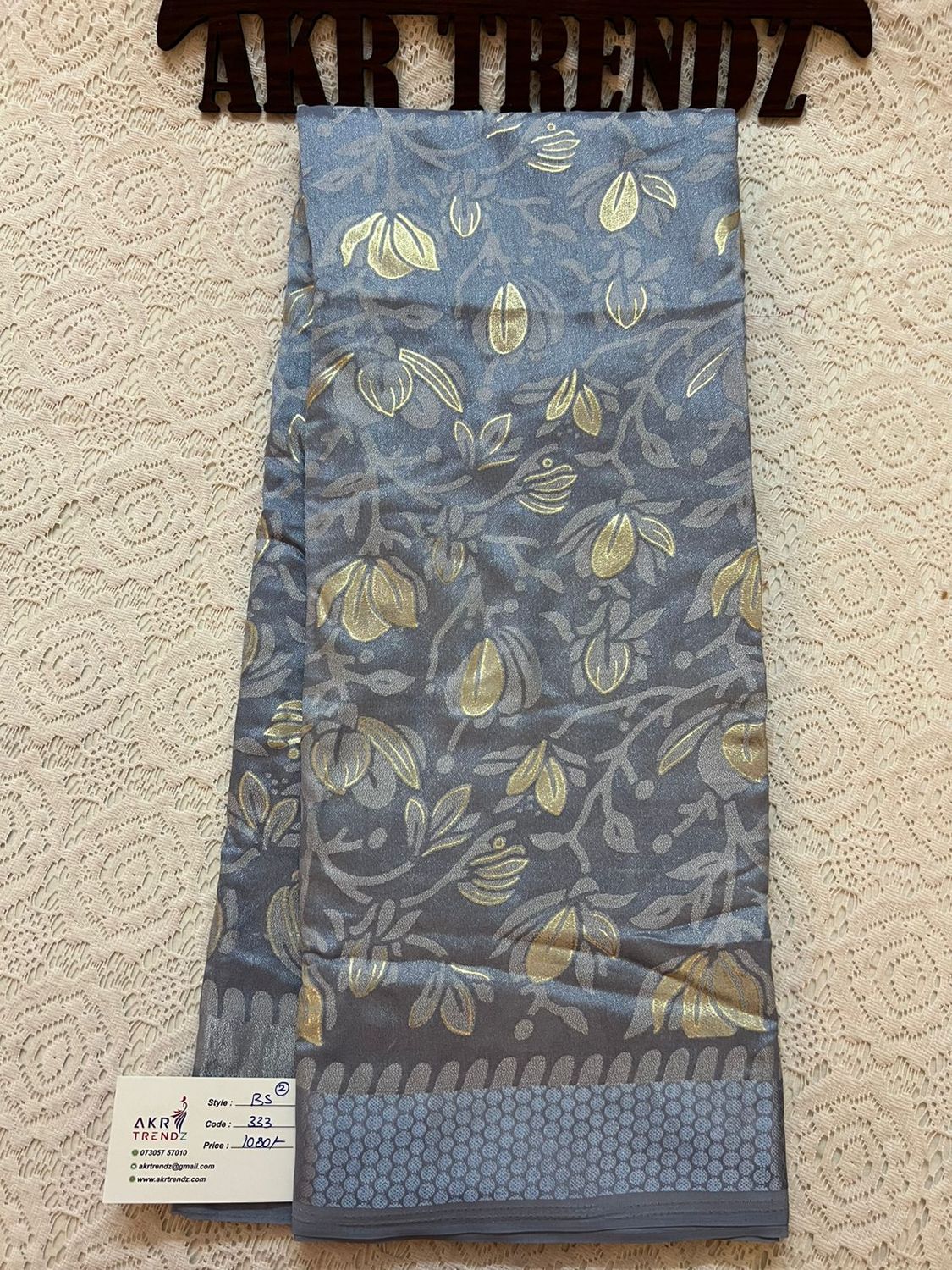 Fancy Brasso silk sarees​