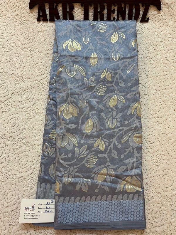 Fancy Brasso silk sarees​