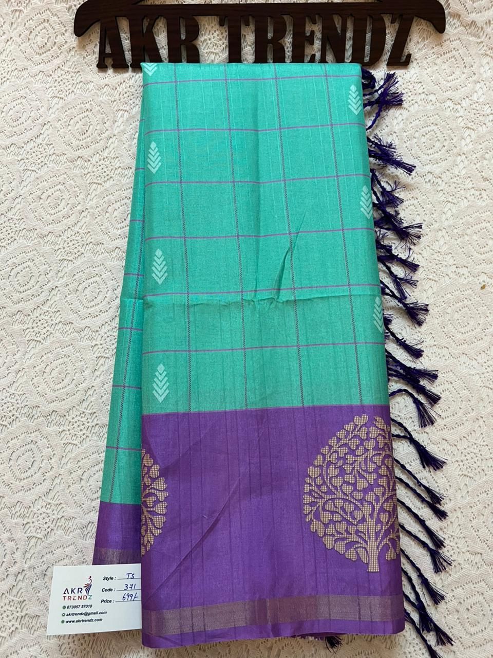 Fancy Tussar silk sarees​​