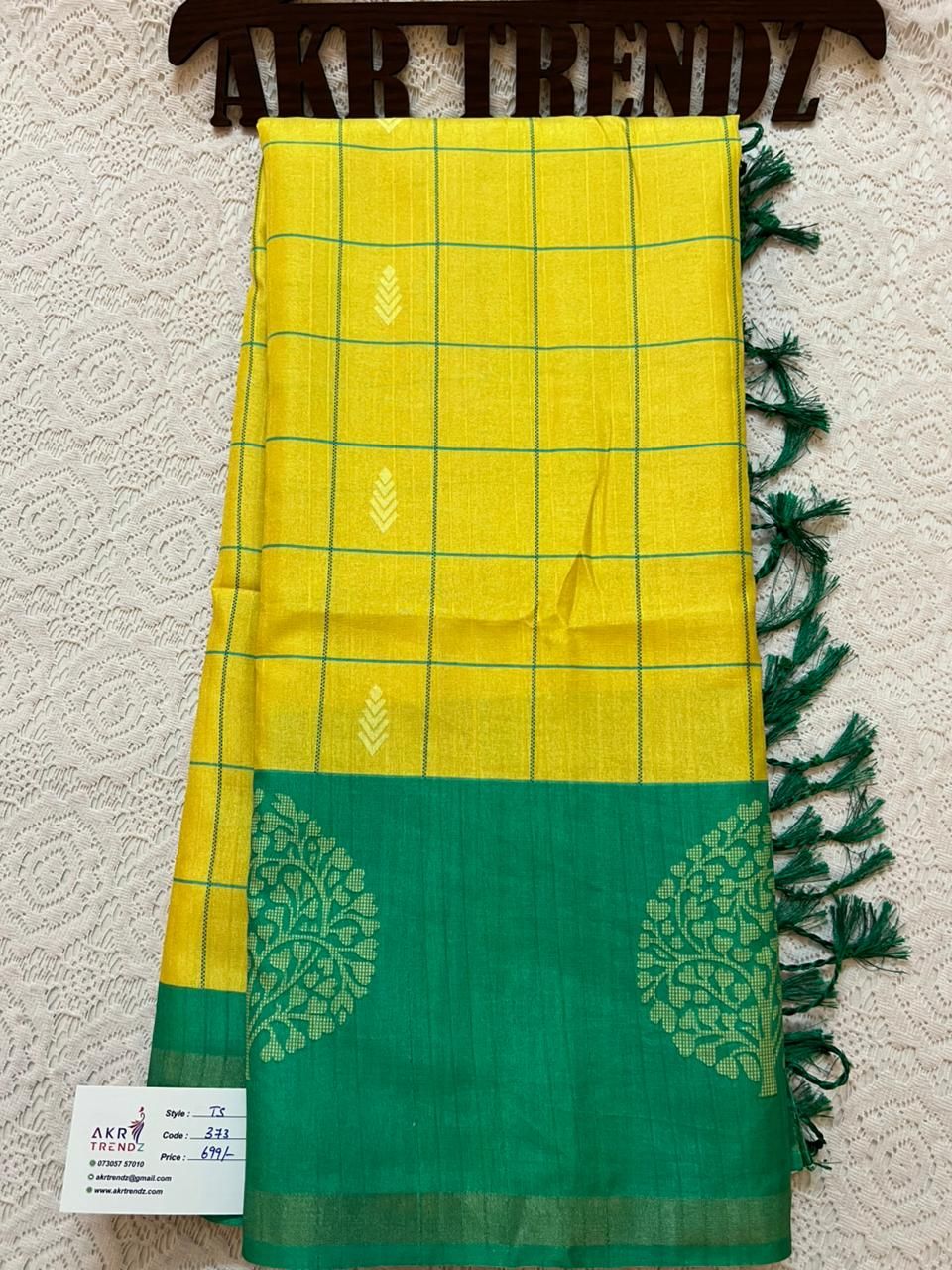 Fancy Tussar silk sarees​​