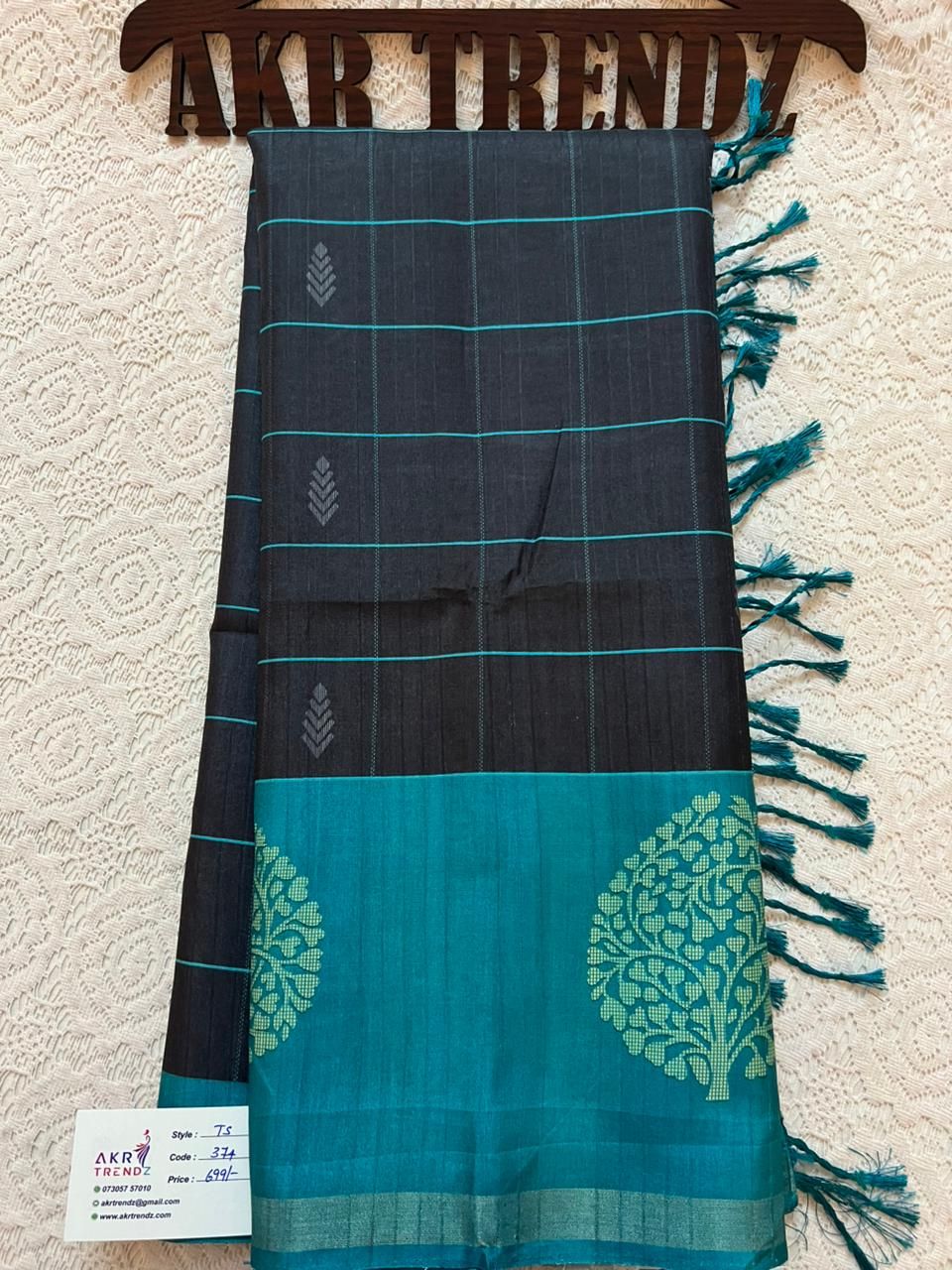 Fancy Tussar silk sarees​​