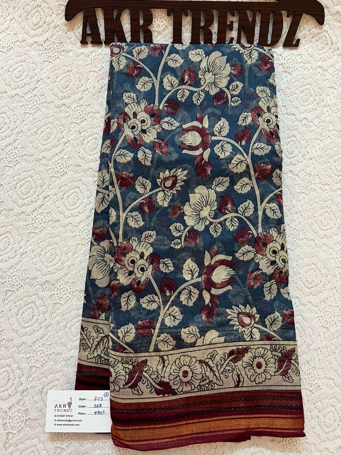 Fancy cotton sarees