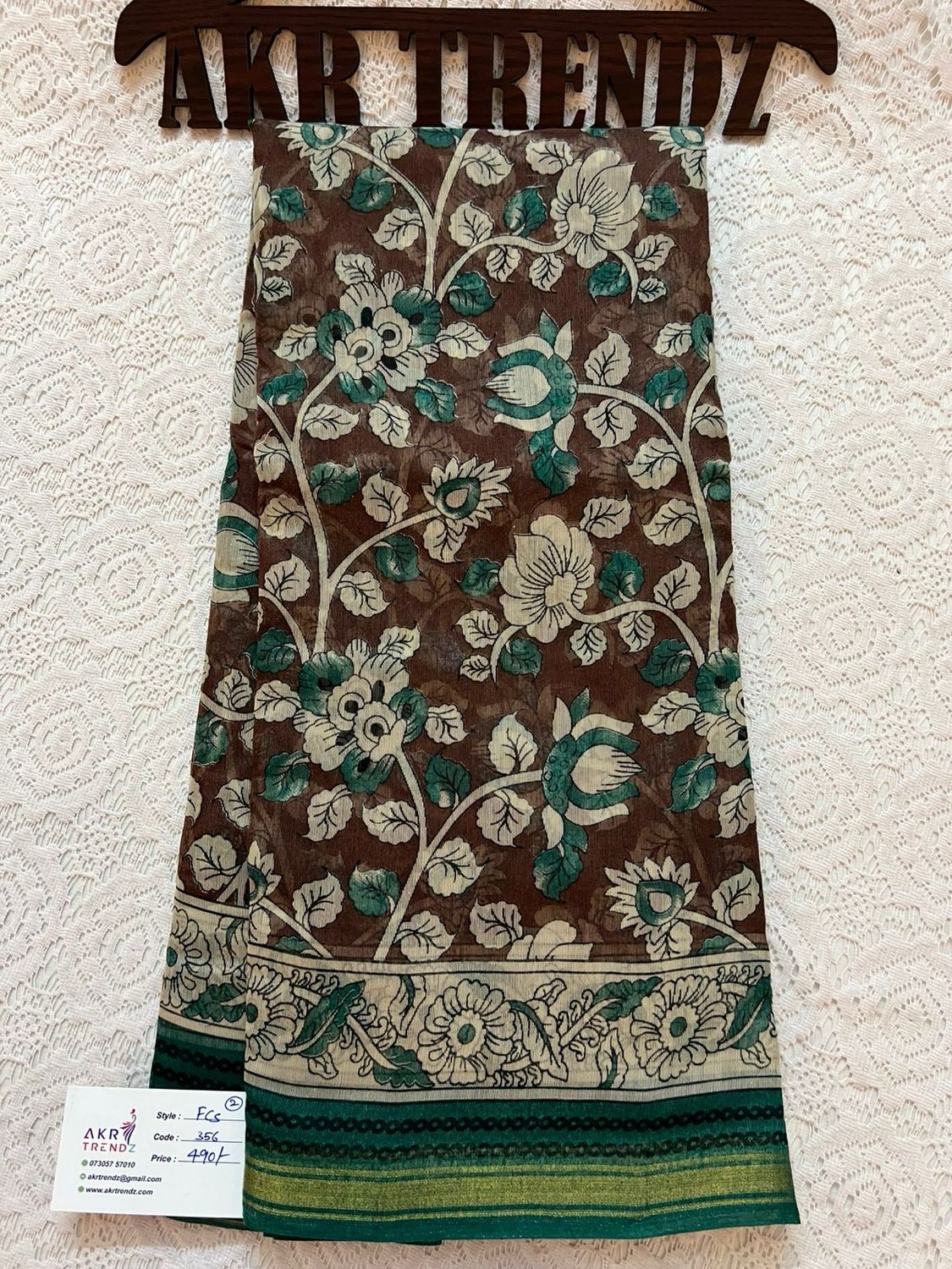 Fancy cotton sarees