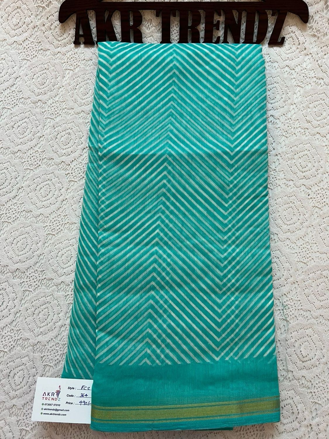 Fancy cotton sarees
